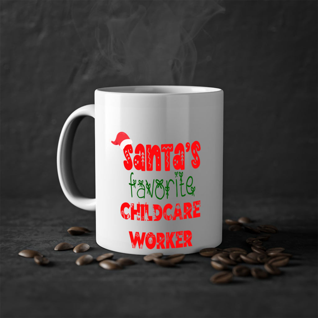 santas favorite childcare worker style 714#- christmas-Mug / Coffee Cup