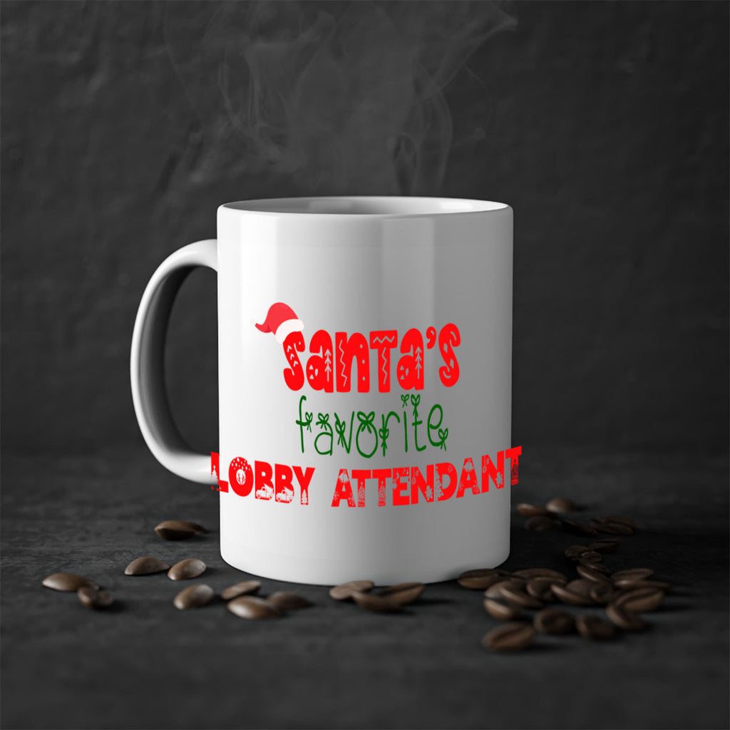 santas favorite lobby attendant style 926#- christmas-Mug / Coffee Cup
