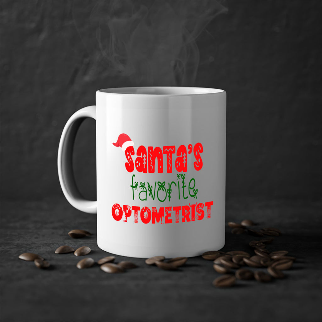 santas favorite optometrist style 989#- christmas-Mug / Coffee Cup