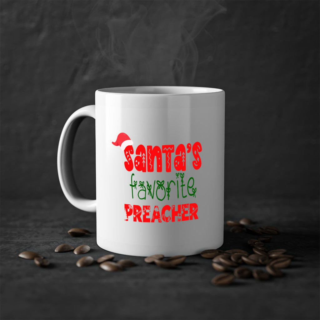 santas favorite preacher style 1034#- christmas-Mug / Coffee Cup