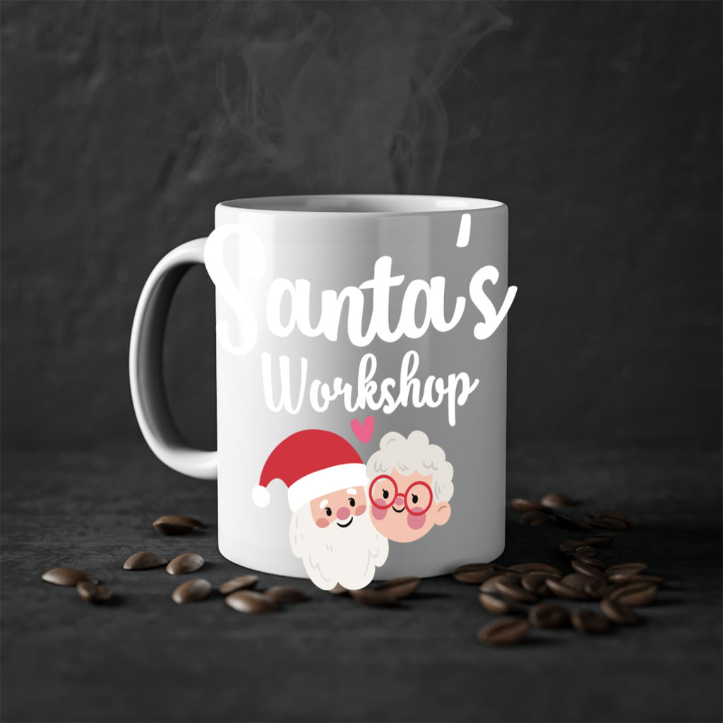 santas workshop style 1166#- christmas-Mug / Coffee Cup