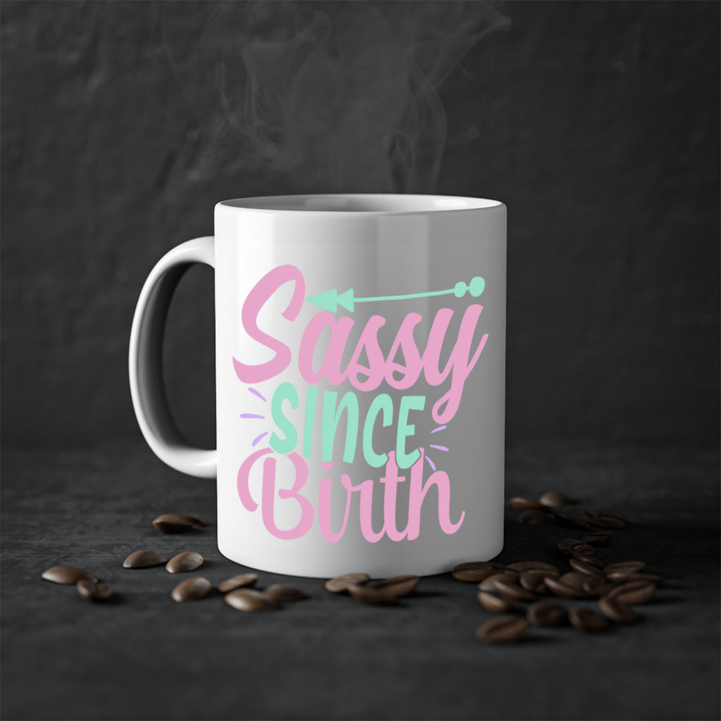 sassy since birth Style 1#- kids-Mug / Coffee Cup