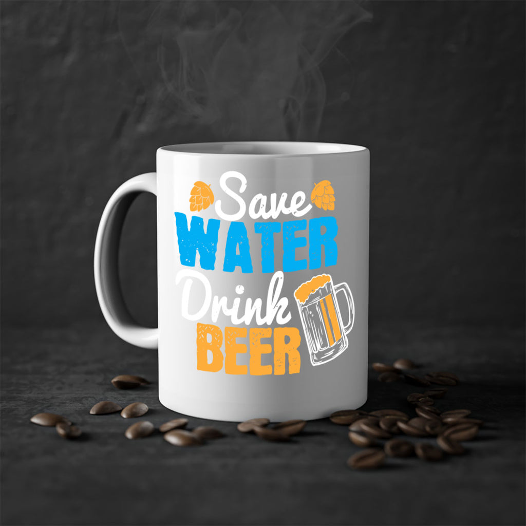 save water drink beer 12#- beer-Mug / Coffee Cup
