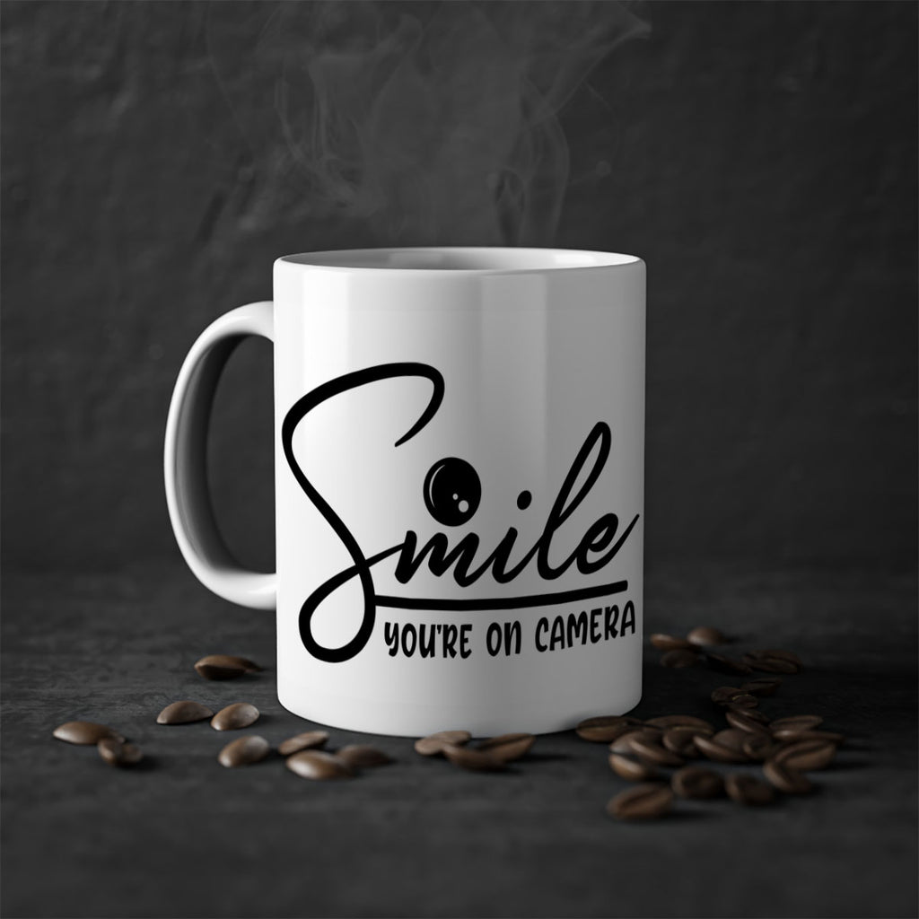 smile youre on camera 52#- home-Mug / Coffee Cup