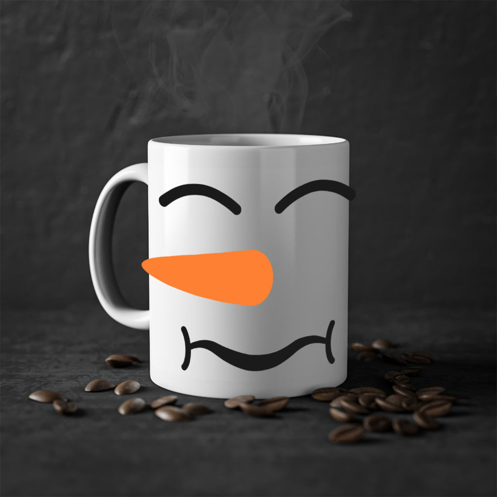 snowman face 7#- christmas-Mug / Coffee Cup