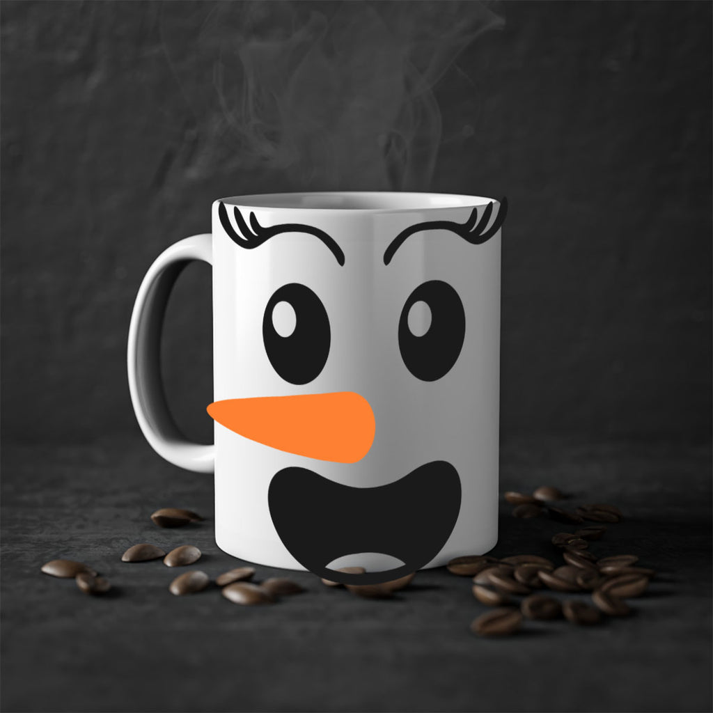 snowman face style 1180#- christmas-Mug / Coffee Cup