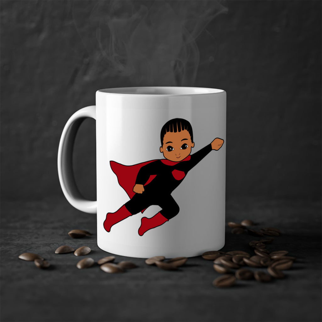 super kid 16#- Black men - Boys-Mug / Coffee Cup