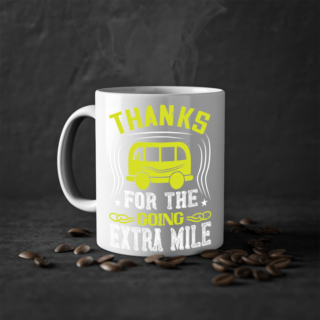 thanks for the going extra mile Style 14#- bus driver-Mug / Coffee Cup