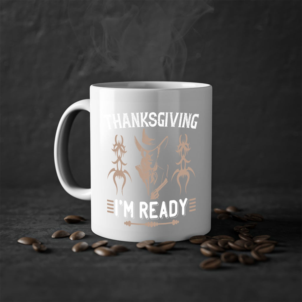 thanks giving im ready 15#- thanksgiving-Mug / Coffee Cup