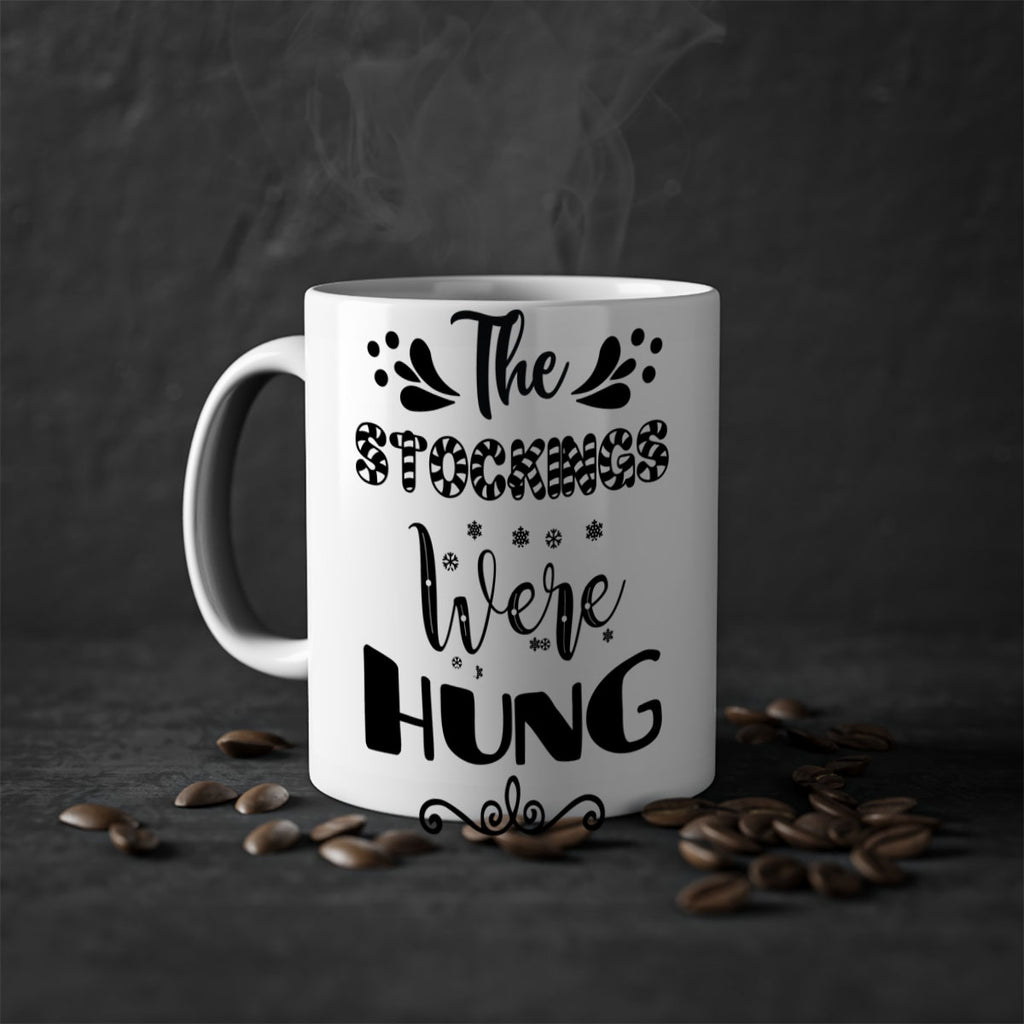 the stockings were hung style 1206#- christmas-Mug / Coffee Cup