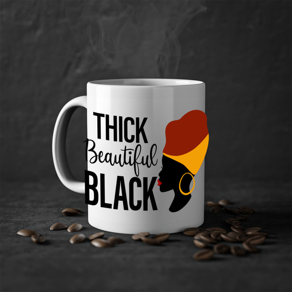 thick beautiful black Style 4#- Black women - Girls-Mug / Coffee Cup