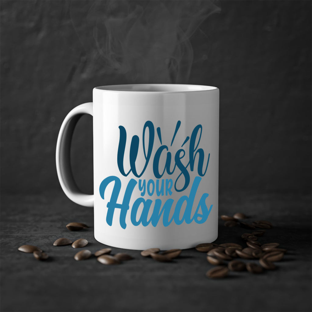 wash your hands 52#- bathroom-Mug / Coffee Cup