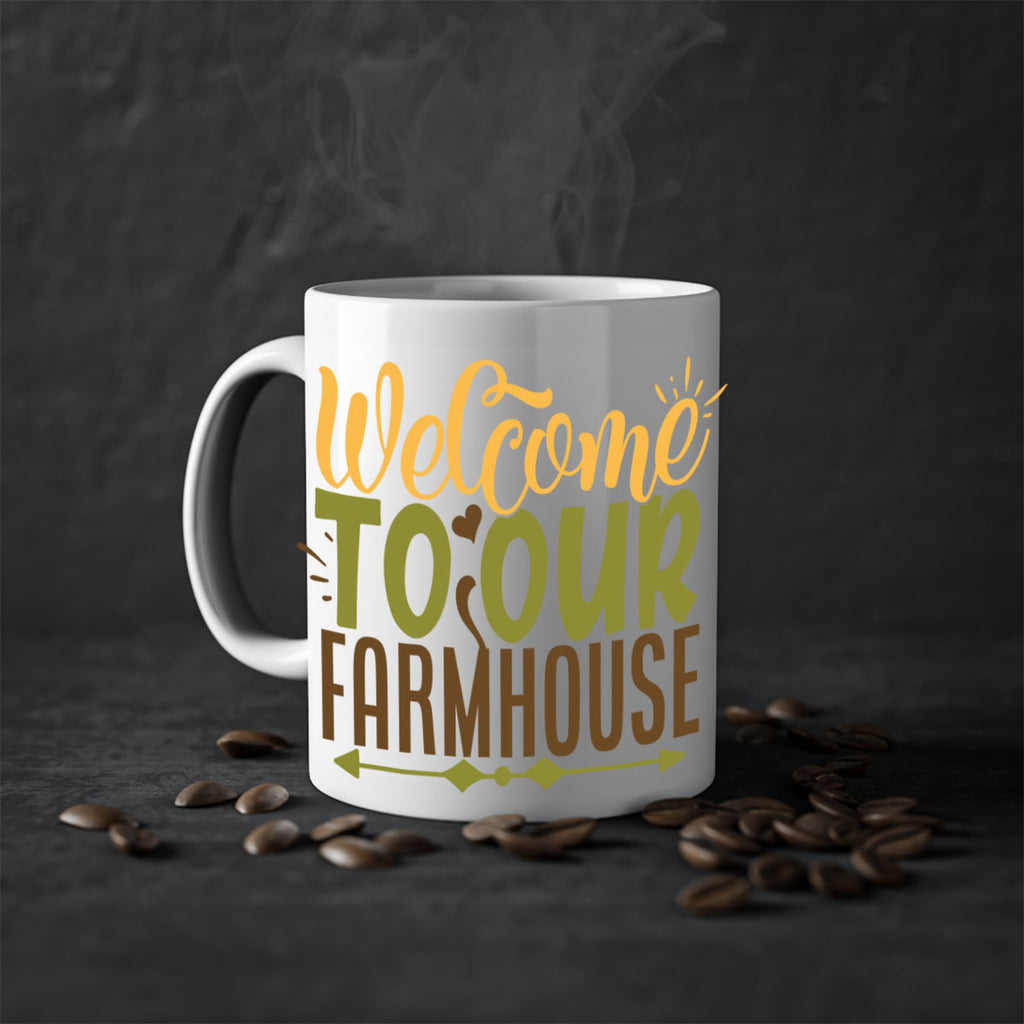 welcome to our farmhouse 2#- Farm and garden-Mug / Coffee Cup
