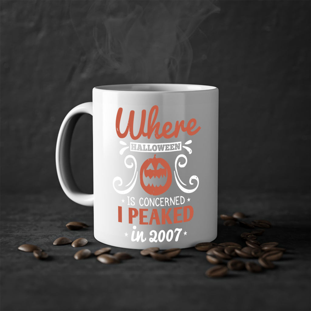 where halloween is 122#- halloween-Mug / Coffee Cup