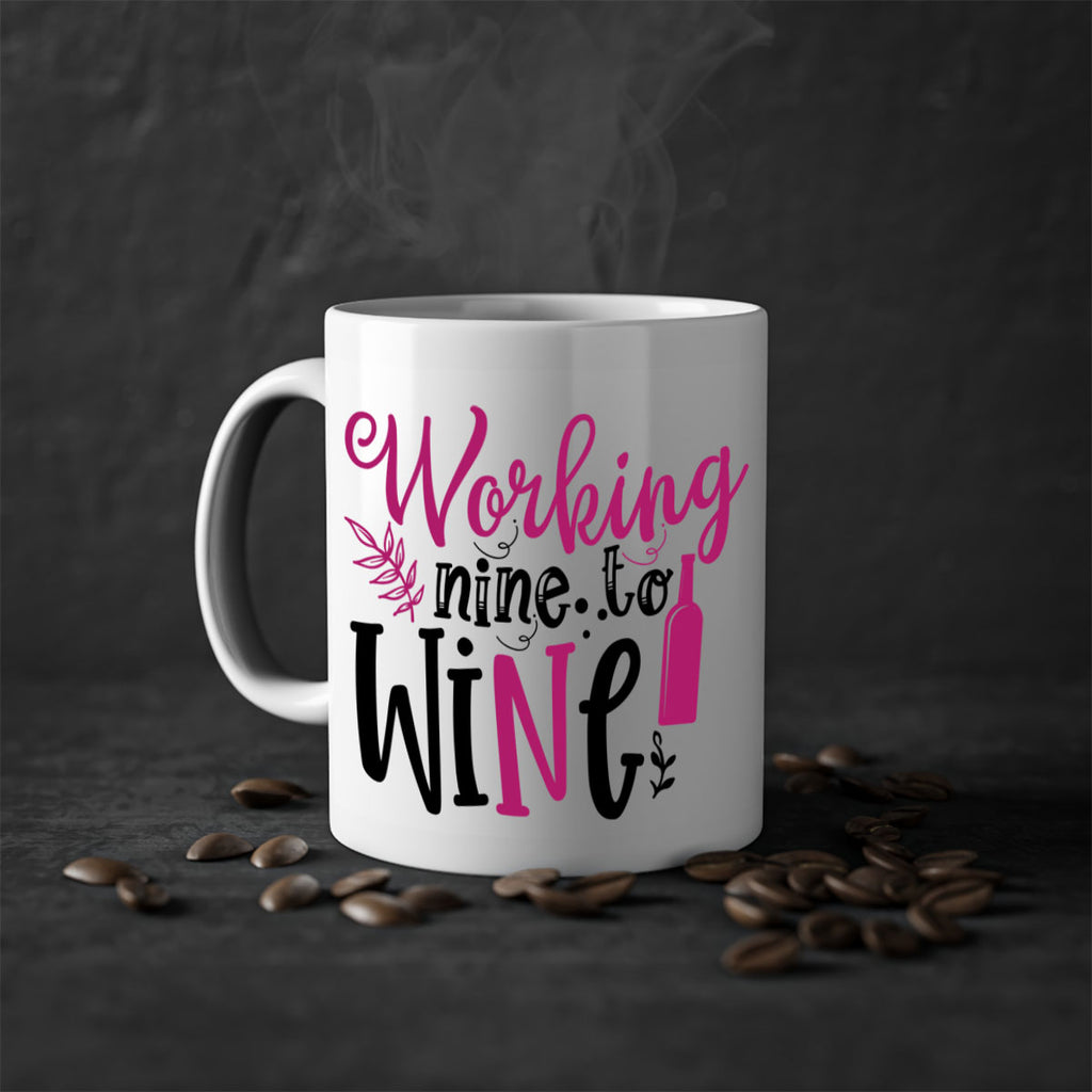 working nine to wine 141#- wine-Mug / Coffee Cup