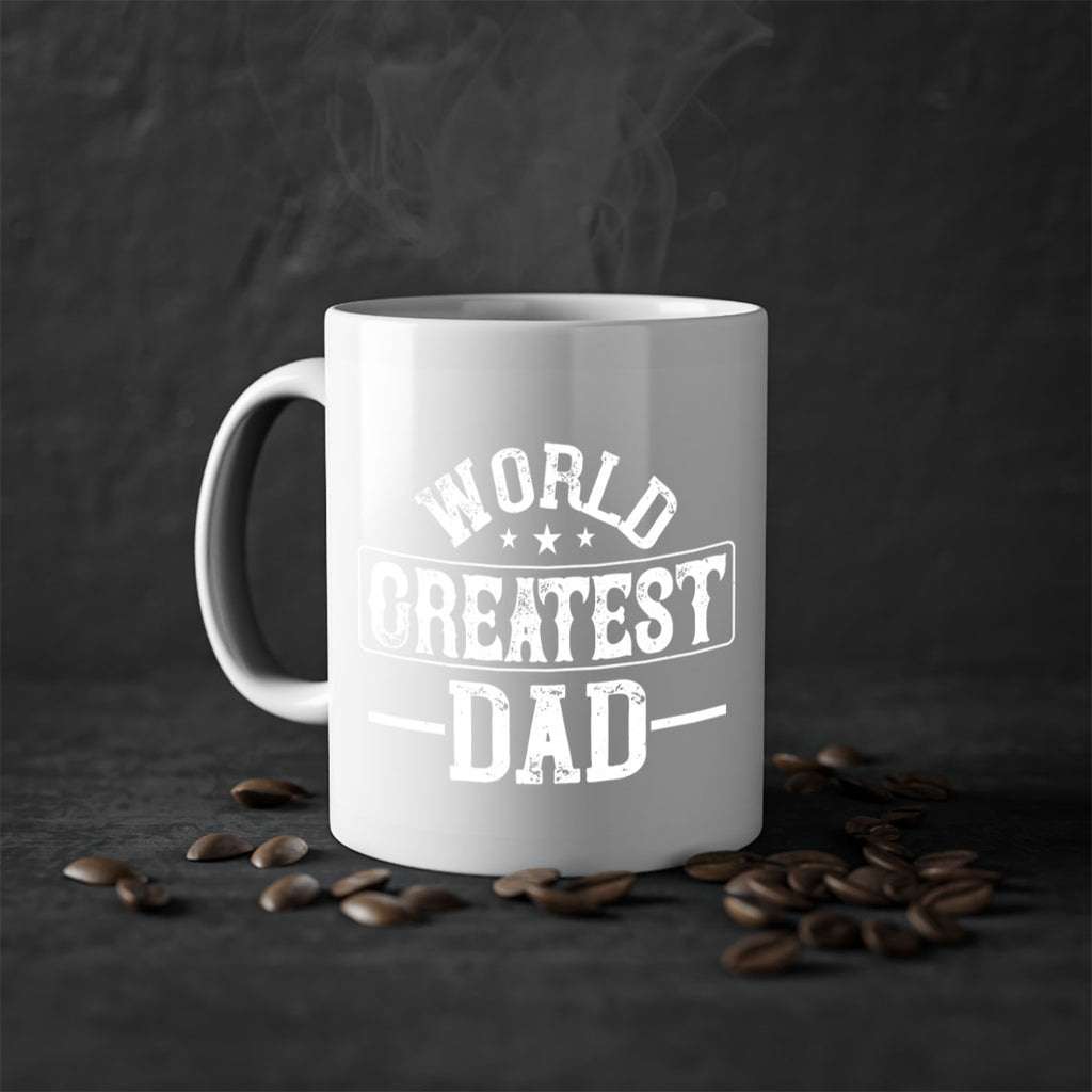 world greatest dad 143#- fathers day-Mug / Coffee Cup
